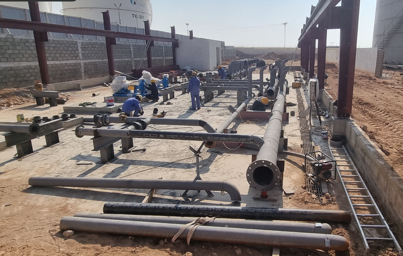 Pipeline Installation and Repair for Oil & Gas Terminals